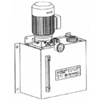 Шестеренный насос с приводом